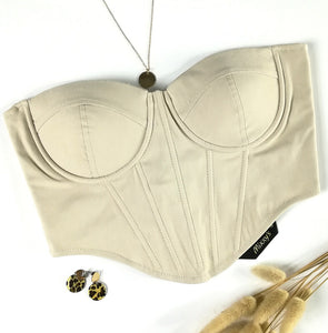 CORSET ALMENDRA