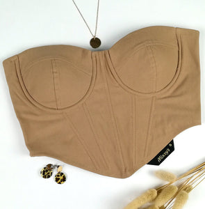 CORSET ALMENDRA